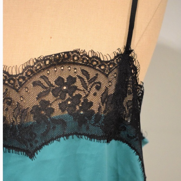 Free People Teal Cropped Camisole - Picture 7 of 8